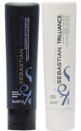 Shampoo + Acondicionador Sebastian Trilliance  Profesional