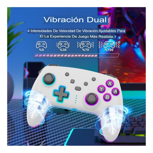 Mando Joystick Compatible Nintendo Pc Switch Android Ios