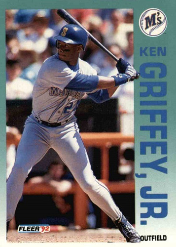 Mlb Ken Griffey Jr - Fleer 1992 # 279