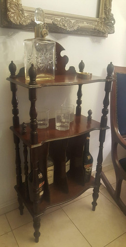 Mesa Beethoven Madera Musiquero Ebanista Portadisco 3 Planos (Usado)