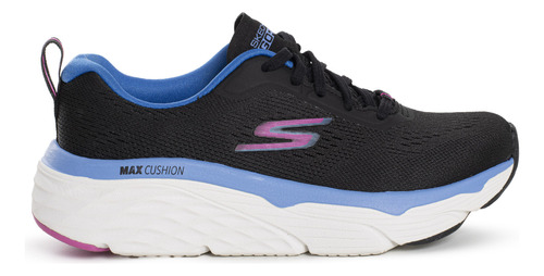 Zapatillas Skechers Max Cushioning Elite Mujer Running Negro