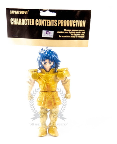 Saint Seiya Sofubi Geminis Japon Toei  Golden Toys