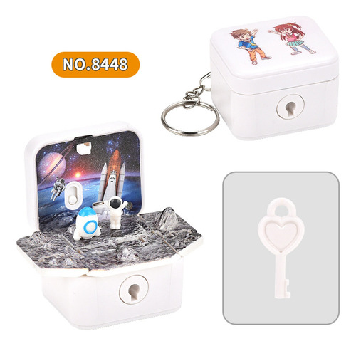 . Llavero Plegable Con Forma De Astronauta, Caja De Bombas,