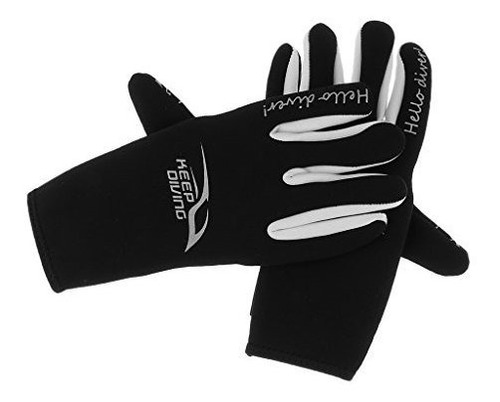 Guantes De Buceo - Tachiuwa Unisex 3mm Neopreno Buceo Guante