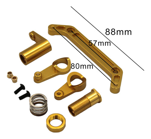 Servo De Dirección Saver Set Completo 1/10 Dirección Oro
