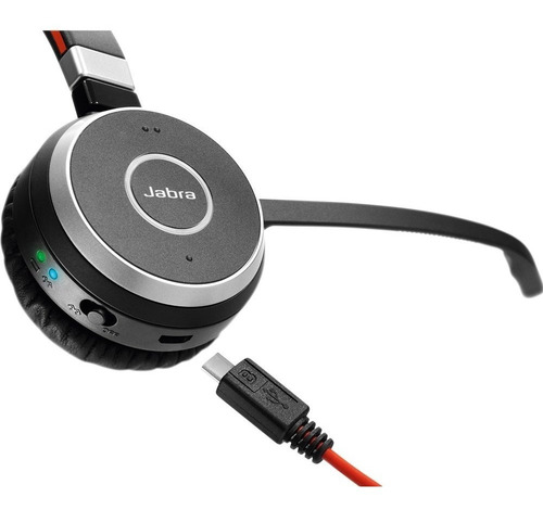 Imagen 2 de 2 de Auriculares Con Microfono Headset Bluetooth Usb Jabra Evolve