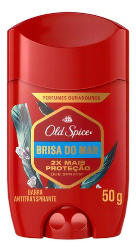 Desodorante Em Barra Old Spice Mar Profundo Brisa Do Mar 50 G