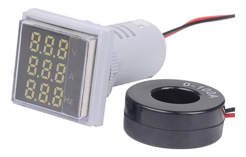 Voltimetro Amperimetro Frecuencimetro 60-500vac 100a St17vah