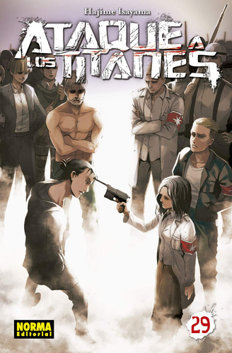 Ataque A Los Titanes 29 - Hajime Isayama