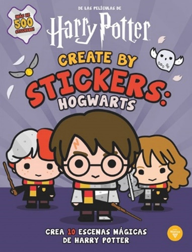 Hogwarts - Create By Stickers - Harry Potter, De . Editorial Vértice, Tapa Blanda En Inglés,