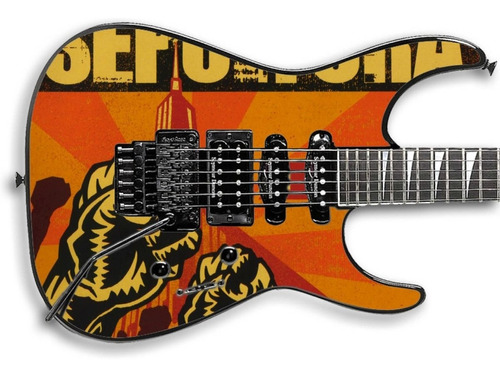 Skin Sepultura Sepunation Adesivo Guitarra Baixo Violao