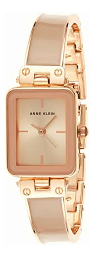 Anne Klein Reloj De Pulsera Para Mujer, Rosado Rubor/oro