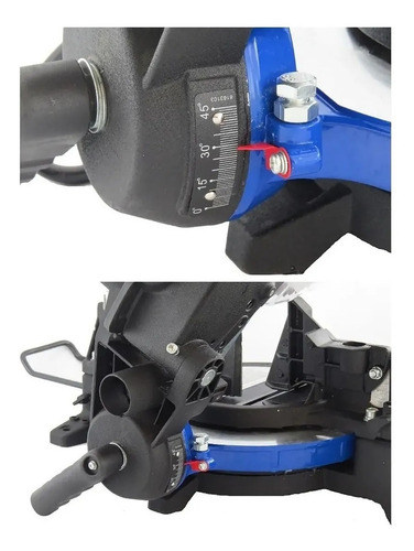Imagen 5 de 5 de Sierra Ingletadora Biseladora 250mm 10 Kld 1650w 4500rpm