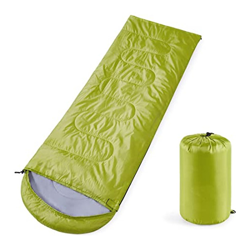 Oaskys Camping Sleeping Bag - 3 Season Warm & Cool Weather -