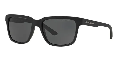 Lentes De Sol Rectangular Negro Armani Exchange