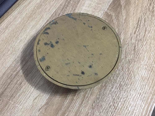 Tapa Ciega Bronce 4 Pulgadas