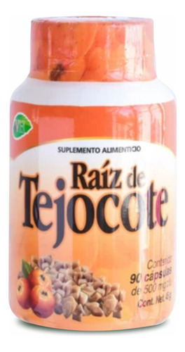 Raiz De Tejocote Capsulas Vida Herbal Sabor Sin Sabor
