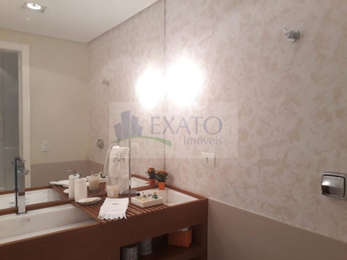 Imagem 9 de 15 de Lindo Apartamento, Totalmente Equipado E Mobiliado, 250m² De Área Útil, 3 Suítes, 4 Vagas. - Em50849