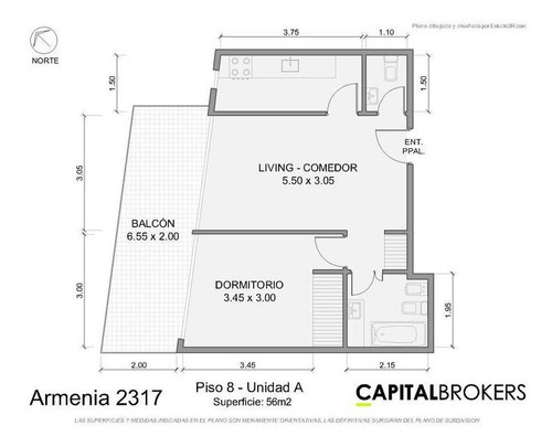 Departamento En Venta Palermo 1 Ambiente