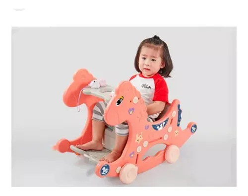 Silla Mecedora Niños Juguete Multifuncional Caballo Bebe