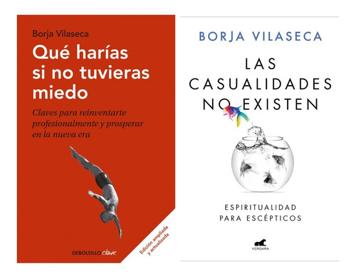 Que Harias Miedo + Casualidades - Vilaseca - 2 Libros