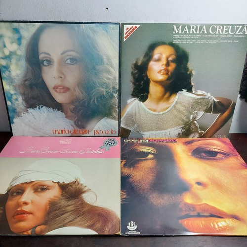 Imagem 2 de 7 de Vinil Lp Lote 8 Unidades Maria Creuza