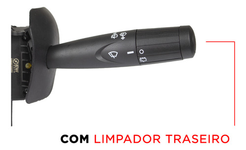 Chave Seta Uno Com Limpador Traseiro 2010 2011 2012 2013
