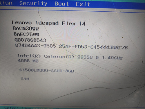 Tarjeta Madre De Laptop Lenovo Ideapad Flex 14 Funcionando