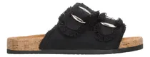 Comprar Sandalias Mujer Negro Gosh Estilo Casual De Piso Para Dama