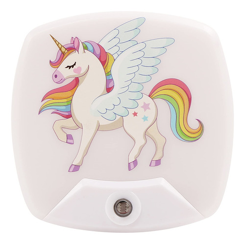 Paquete De 2 Luces Led De Unicornio De Dibujos Animados Ench