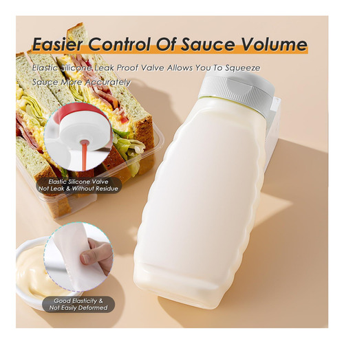 Condimento Botellas De Expulsión Para Ketchup Salsa Picante