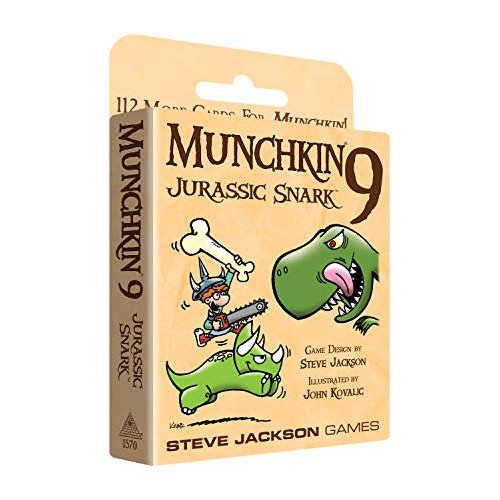 Steve Jackson Juegos Munchkin 9  Jurassic Snark Card 5ry5h