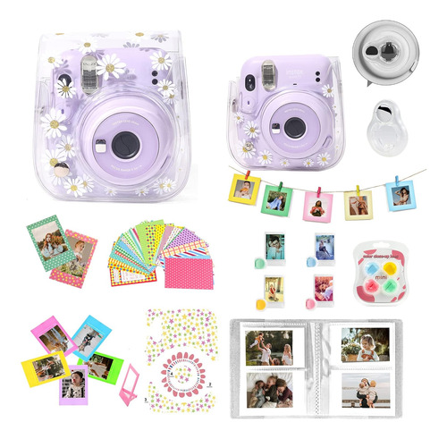 Kit Fujifilm Instax Mini 11 Accesorios De Estuche De Pe...