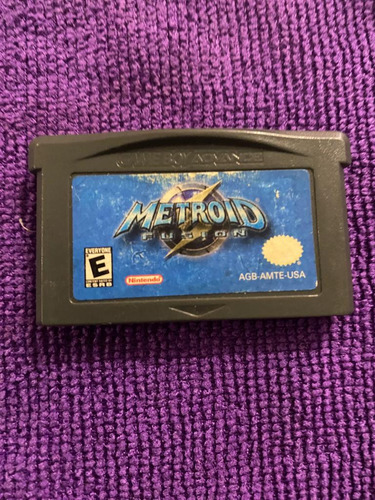 Metroid Fusion Gba Game Boy Advance Original