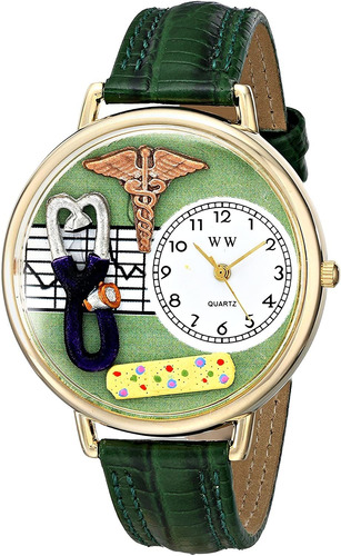 Reloj Hombre Whimsica G0620056 Cuarzo Pulso Verde Just Watch