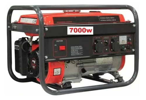 Generador A Nafta 7,0kw 7000w Gran Potencia