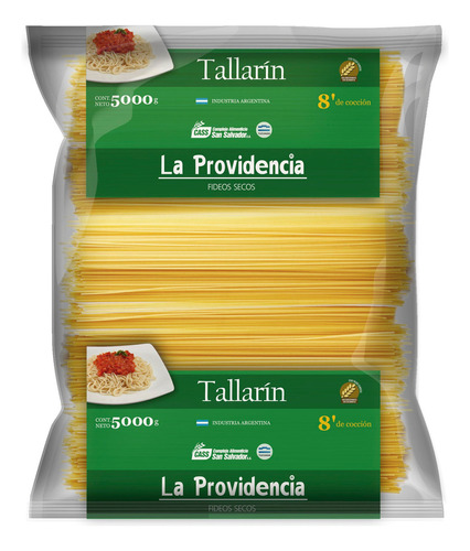 Fideos Tallarin La Providencia 5 Kg