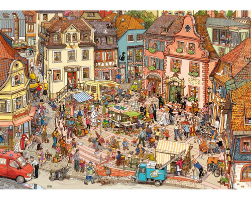 Puzzle Heye Marketplace 1000 Piezas