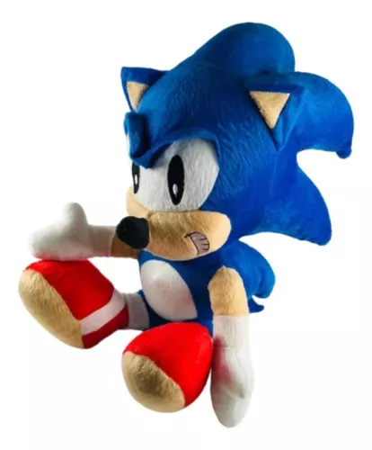 Boneco Sonic Azul Vermelho Preto Rosa Amarelo Knucles Shadow