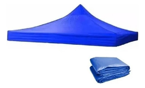 Carpa Toldo 3x3 Impermeable Azul Hamelin