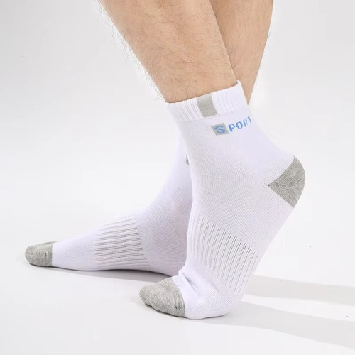 Calcetines Deportivos De Algodón Transpirable Para Hombre, 5