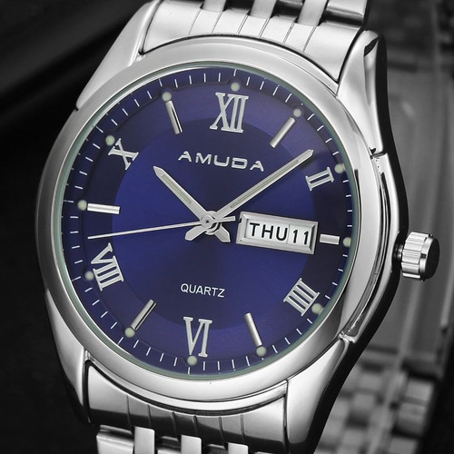 Relogio Amuda Original Luxo Quartz Original 100%