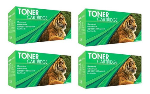 Pack 4 Toner Genérico Compatible Para 12a Nuevo Q2612a 1010 