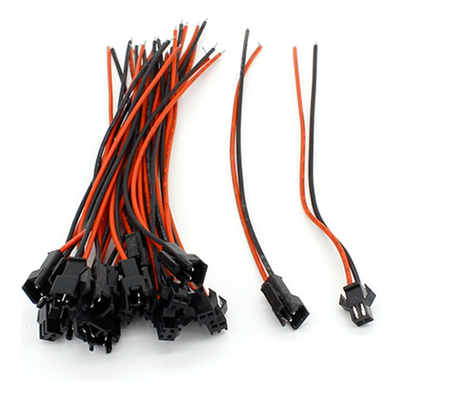 50 Pares De Cables Jst Sm De 15 Cm De Largo, 2 Pines, Conect