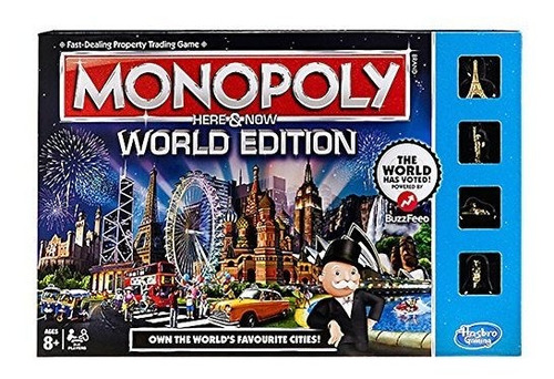 Monopolio Aquí Y Ahora Edición Mundo Del Juego.