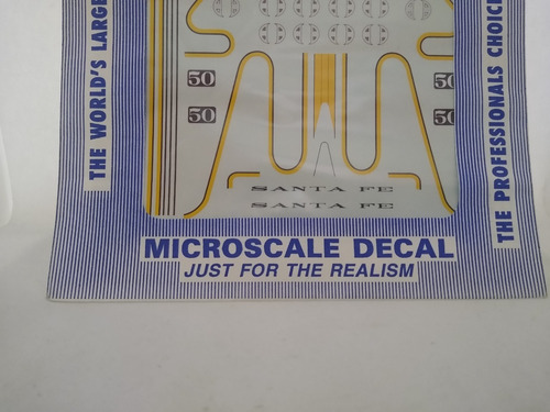 Nico Calcas D L-109 Santa Fe & Erie Microscale H0 (cve 22)
