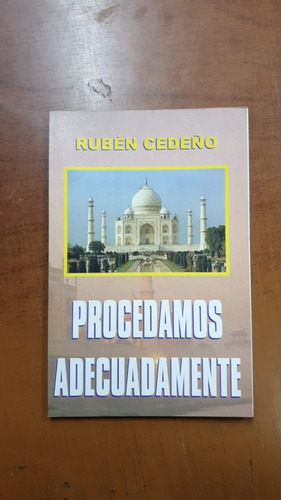 Procedamos Adecuadamente-ruben Cedeño-libreria Merlin