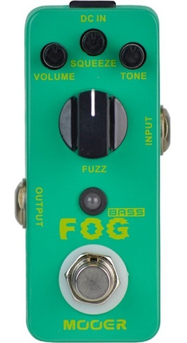 Pedal De Efecto Para Bajo Classic Bass Fuzz Mooer Fog