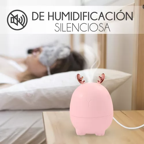 MAOMAO - XJD-0316 LOVELY HUMIDIFICADOR PARA LA TOS DIFUSOR CONEJO RENO, Moda de Mujer