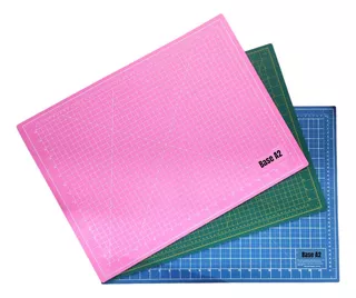 Base De Corte A2 60x45 Cm Patchwork Scrapbook Top Cor Azul